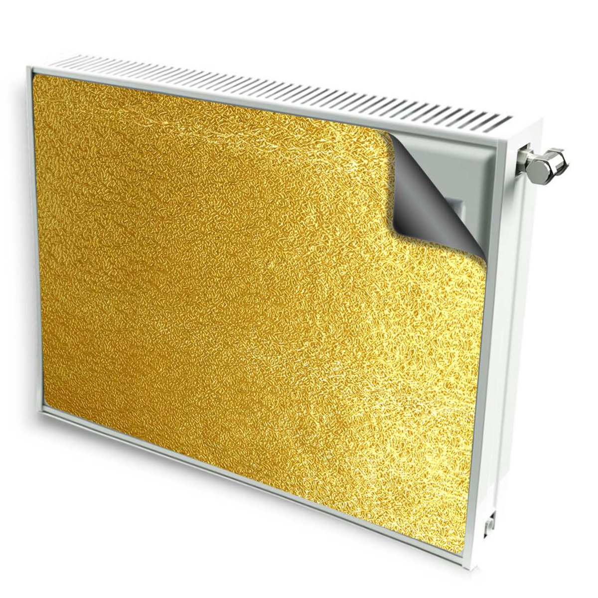 magnes mata magnetyczna kaloryfer dekor złoty