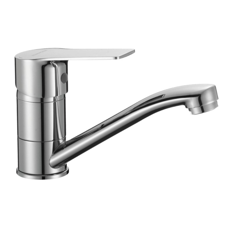 Kuchinox Borgo Jednouchwytowa bateria umywalkowa stojąca z ruchomą wylewką chrom BKB026D