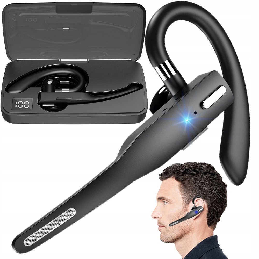 Słuchawka Bluetooth Zestaw Słuchawkowy Mikrofon Yyk-525