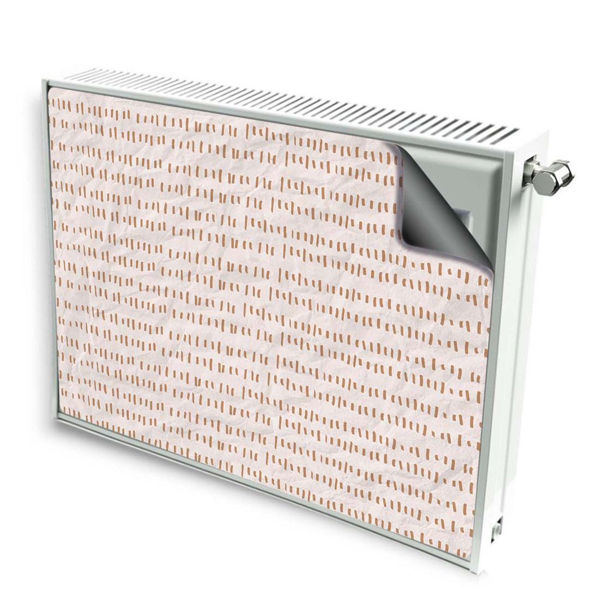 magnes mata magnetyczna kaloryfer dekor kreski kartka