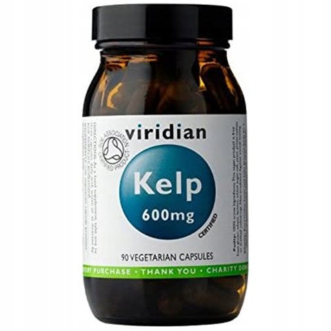 Viridian Ekologiczny Kelp (Jod) 90 kapsułek