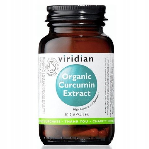Viridian Organic Curcumin Extract (30 kaps) 5060003599371