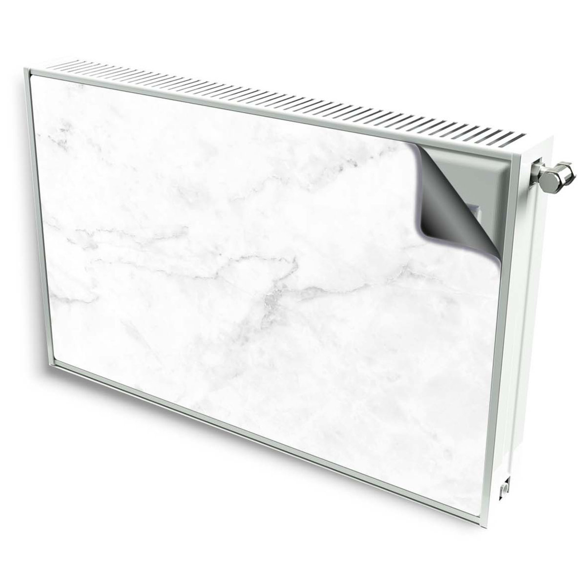 magnes mata magnetyczna kaloryfer dekor biały kamień