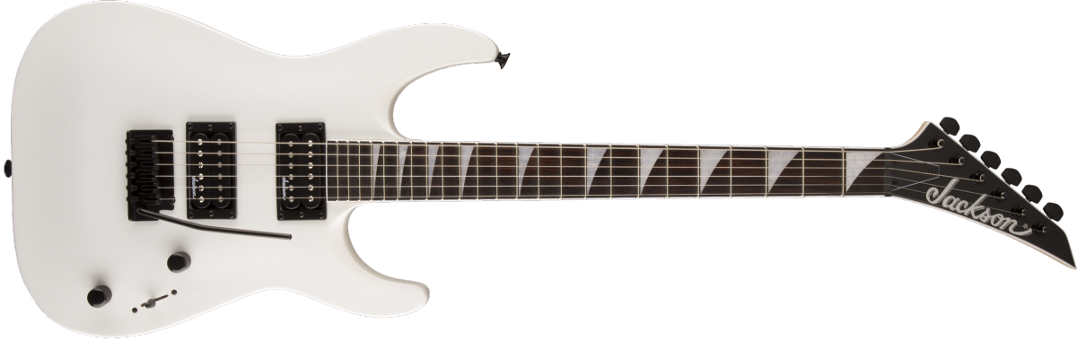 Jackson JS Series Dinky Arch Top JS22 DKA Amaranth Fingerboard Snow White