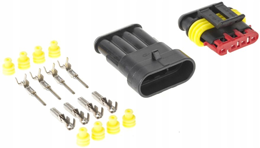 LP Złącze hermetyczne sam. x4 Superseal 1,5 LEC-ZLA0878