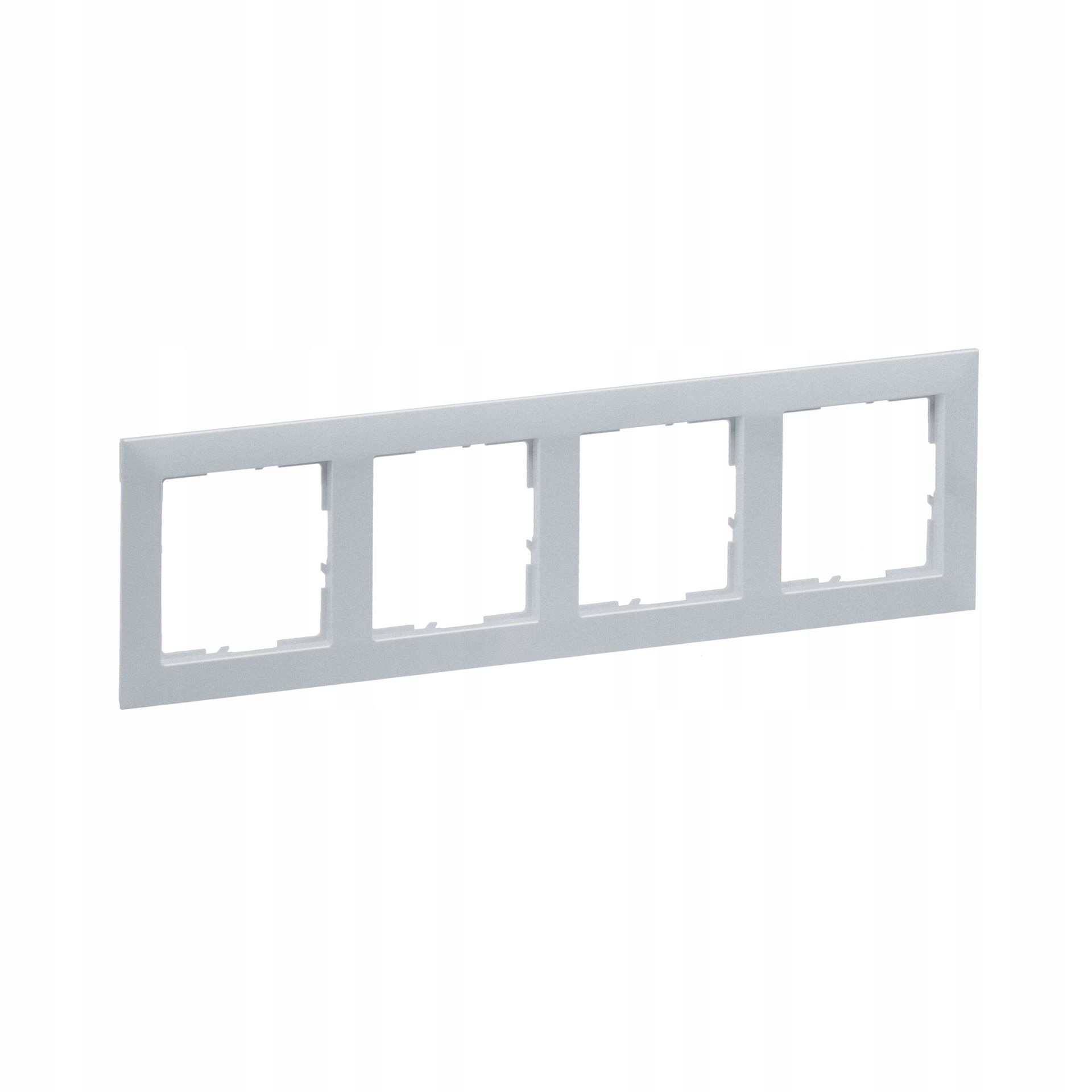 SUNO2 Ramka czterokrotna aluminium 721514