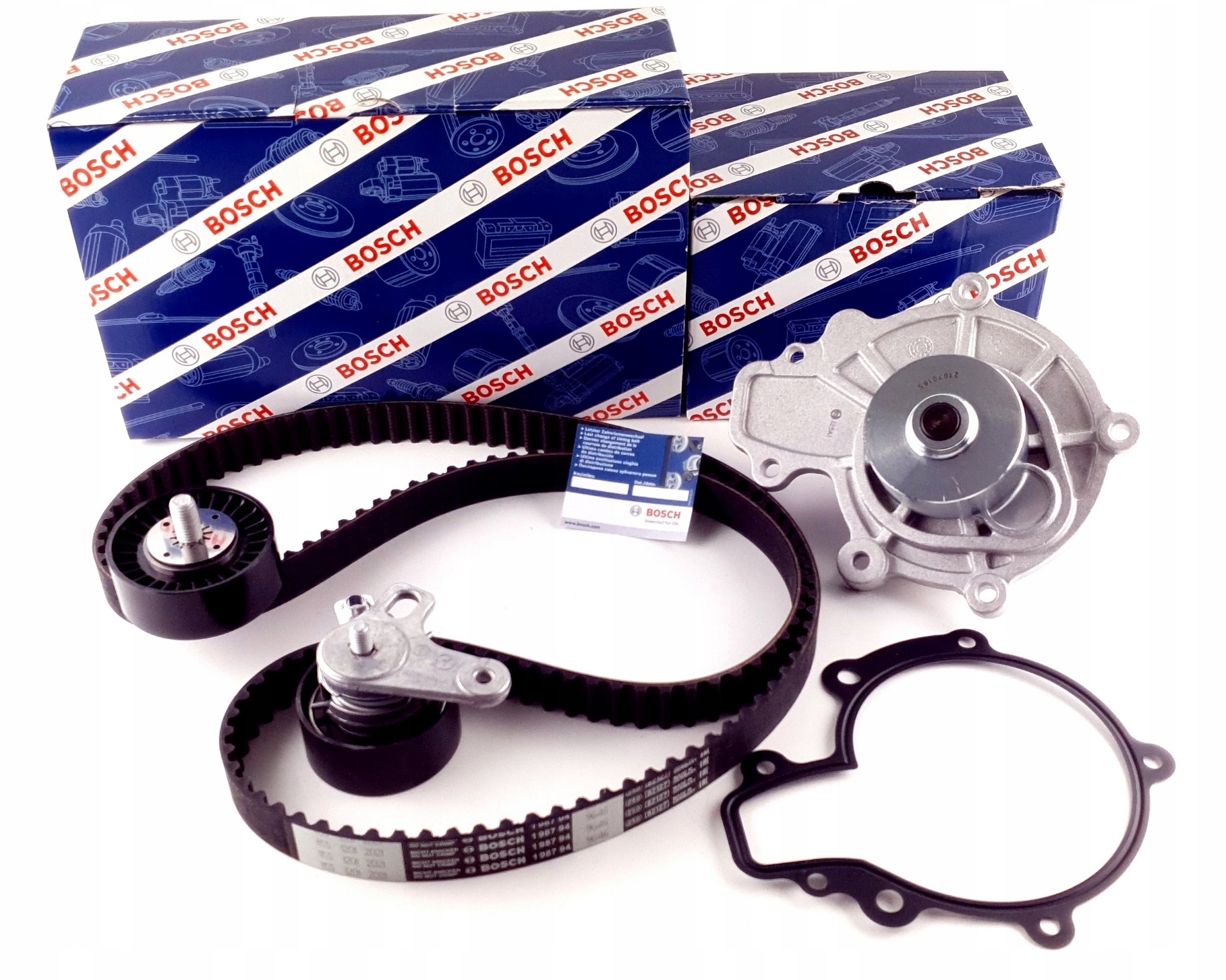 Bosch Pompa wodna + zestaw paska rozrządu 1 987 946 908