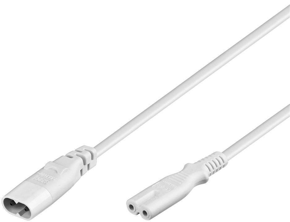 Goobay R NK 127 W-0200 2.0m white 4040849972003