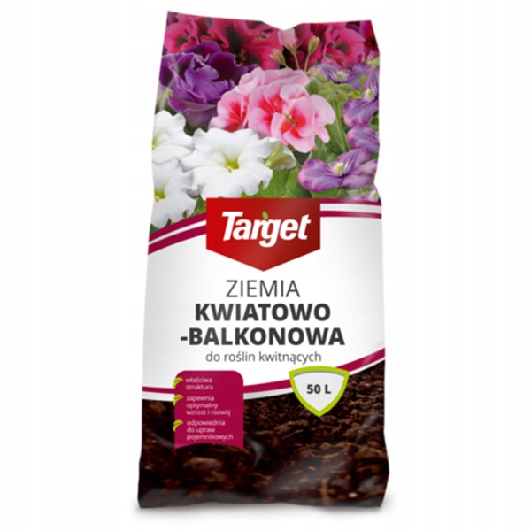 Ziemia Target kwiatowo-balkonowa 50 l Target