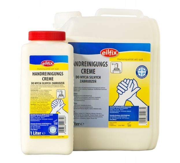 EILFIX Pasta Do Mycia Rąk Eilfix Superwydajny Krem - 10 L