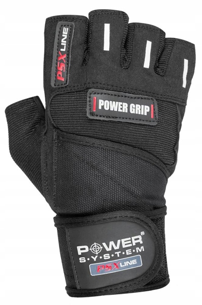 POWERSYSTEM POWER-SYSTEM RĘKAWICZKI POWER GRIP-BLACK-S 2800BK-2