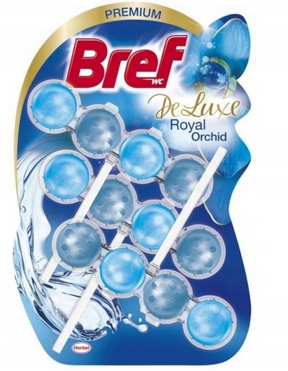 Henkel Zawieszka Bref Deluxe Royal Orchid 3x50g