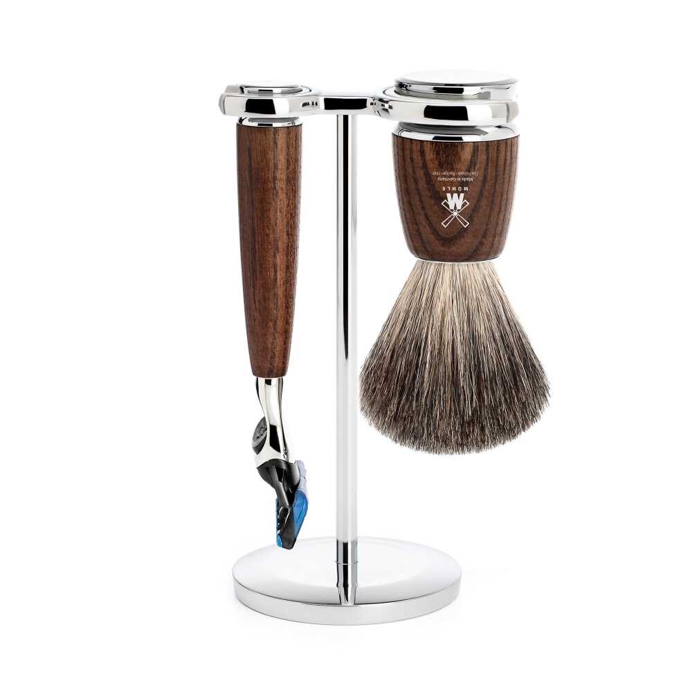 Muhle Rytmo Jesion Zestaw do golenia z Gilette Fusion (S81H220F)