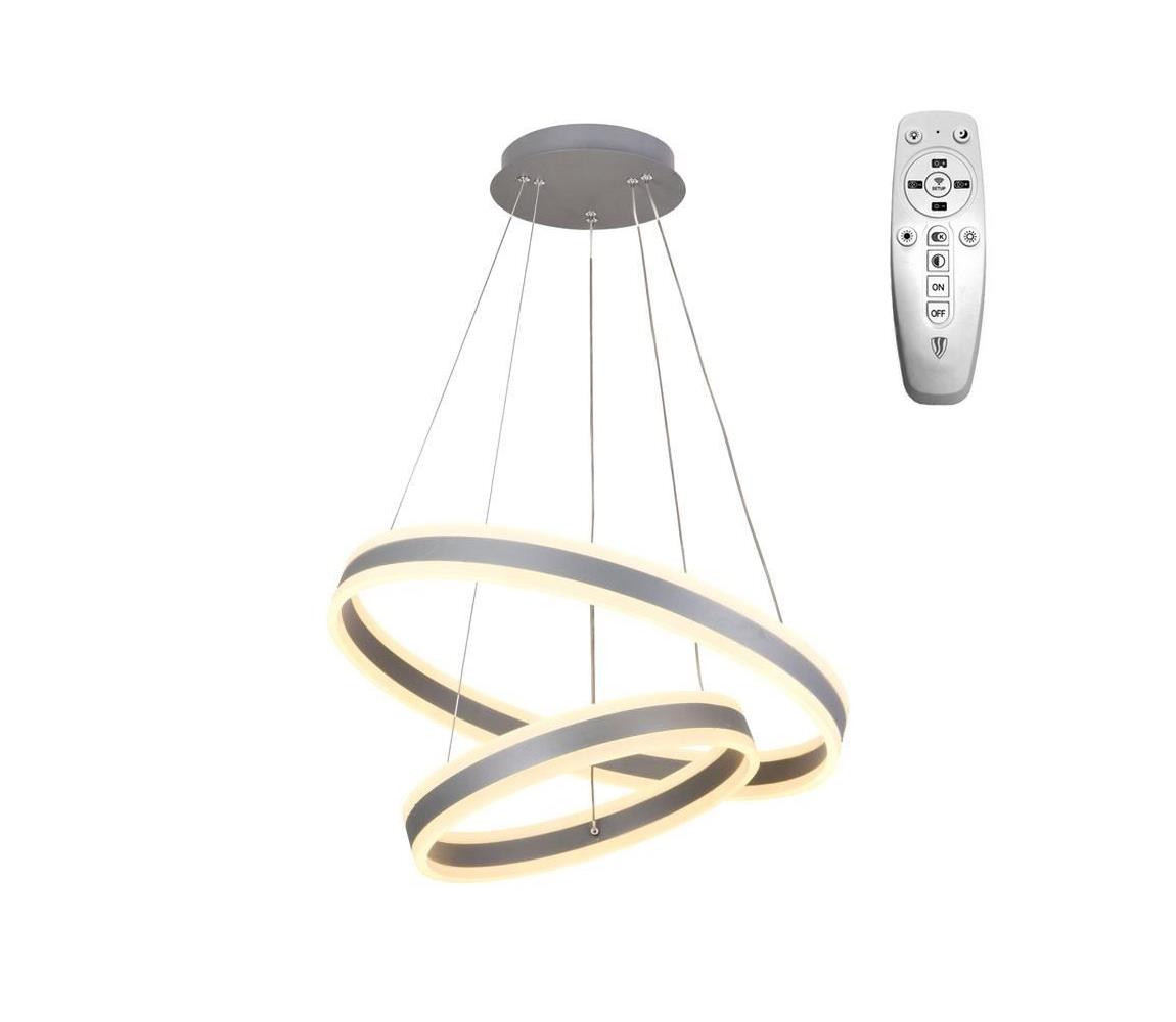 LED Ściemnialny żyrandol na lince LED/135W/230V 3000-6500K + pilot