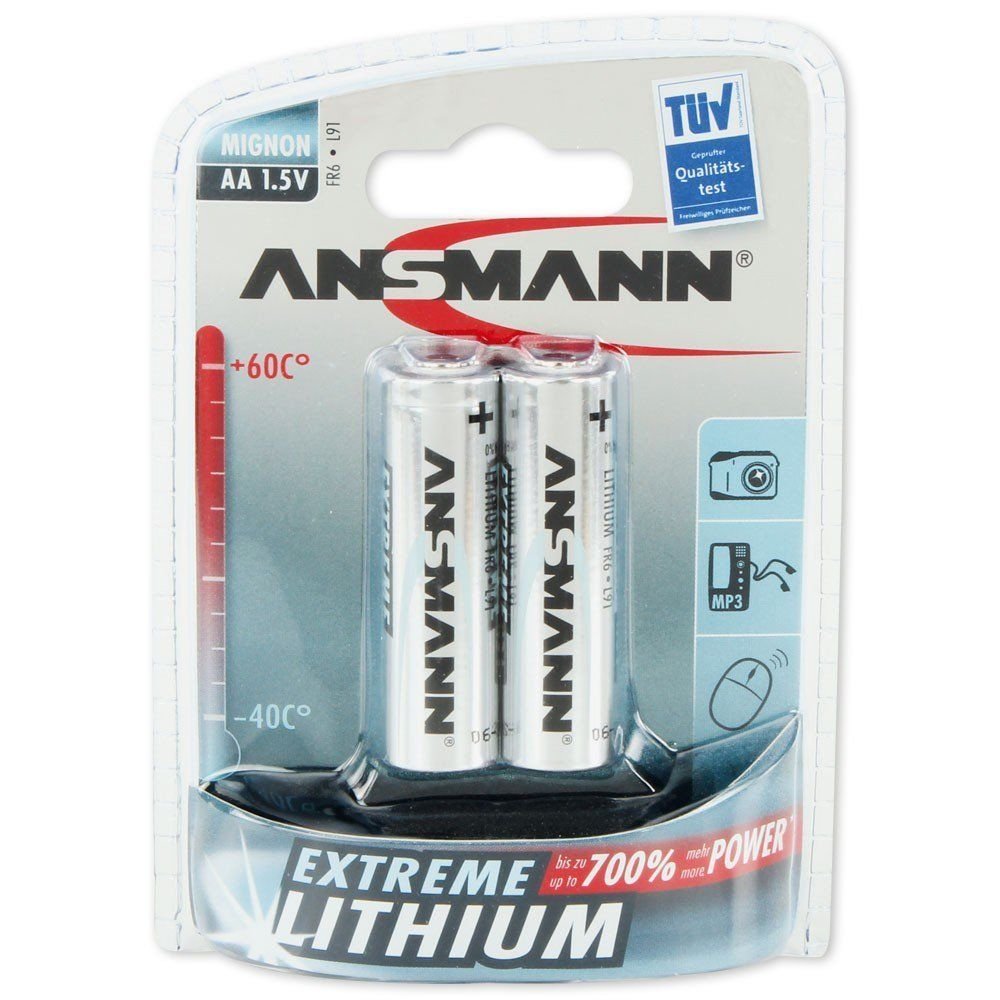 Ansmann Bateria Extreme Lithium 2xAA lithium2xaa