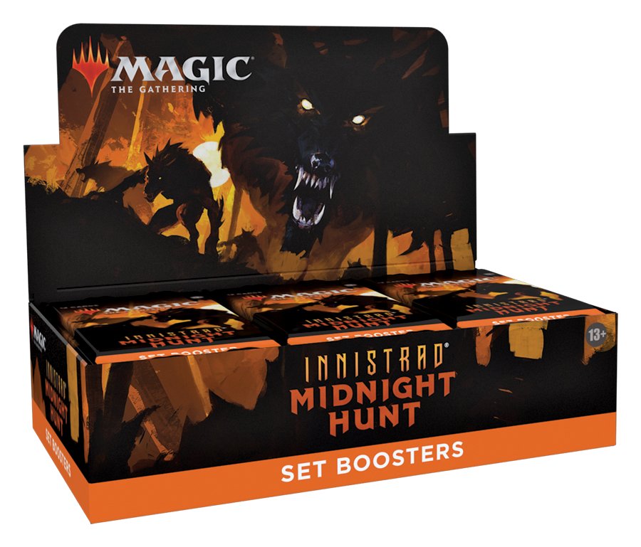 Karty kolekcjonerskie magic the gathering: innistrad: midnight hunt set booster box (30)