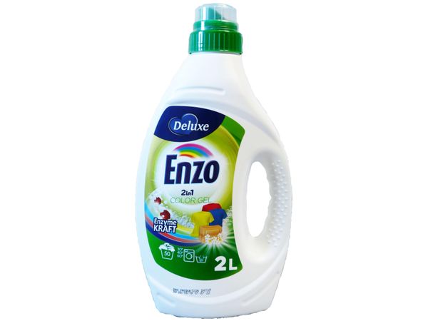 Фото - Інше для прання Deluxe Enzyme Kraft 2w1 Enzo Color 2L  (żel do prania kolorowych tkanin)