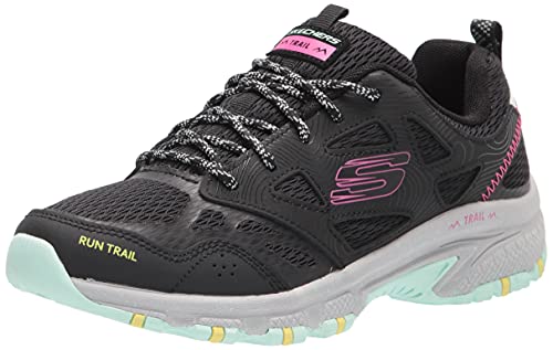 Skechers Damskie trampki Hillcrest-Pure Escapade, Czarny Multi, 39.5 EU