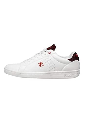 FILA Męskie trampki Crosscourt 2 NT Sneaker, White Red, 47 EU