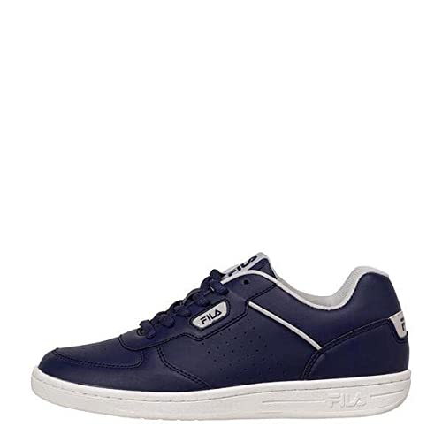 Fila Dziecięce buty typu C. Court Tenisówki unisex, Średniowieczny niebieski szary fioletowy, 36 EU