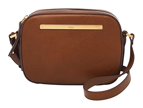Fossil Damska torba na ramię Liza, brązowa, 20,3 x 6,3 x 14 cm wys, brązowy, 20.3 cm L x 6.3 cm W x 14 cm H