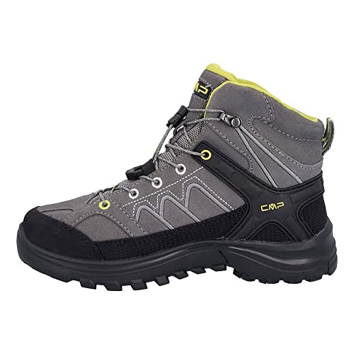 CMP Dziecięce buty trekkingowe Moon Mid Wp, uniseks, graffite zolfo, 33 EU
