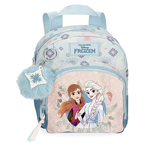 Disney Frozen Own Your Destiny Plecak Dzieci Niebieski 19x23x8 cms Poliester 3.5L, niebieski, Mochila Guardería, Plecak przedszkola