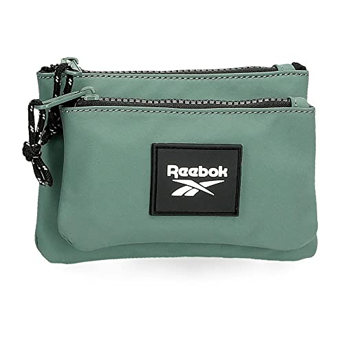 Reebok Elsie Neceser Dwie komory, Konieczność Dwie komory, Zielony, Neceser Dos Compartimentos, Potrzeba dwóch przedziałów