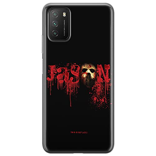 ERT GROUP etui na telefon Xiaomi REDMI 9T/ POCO M3, case oryginalny i oficjalnie licencjonowany przez Horror, wzór Friday the 13th 001, optymalnie dopasowane, plecki z TPU