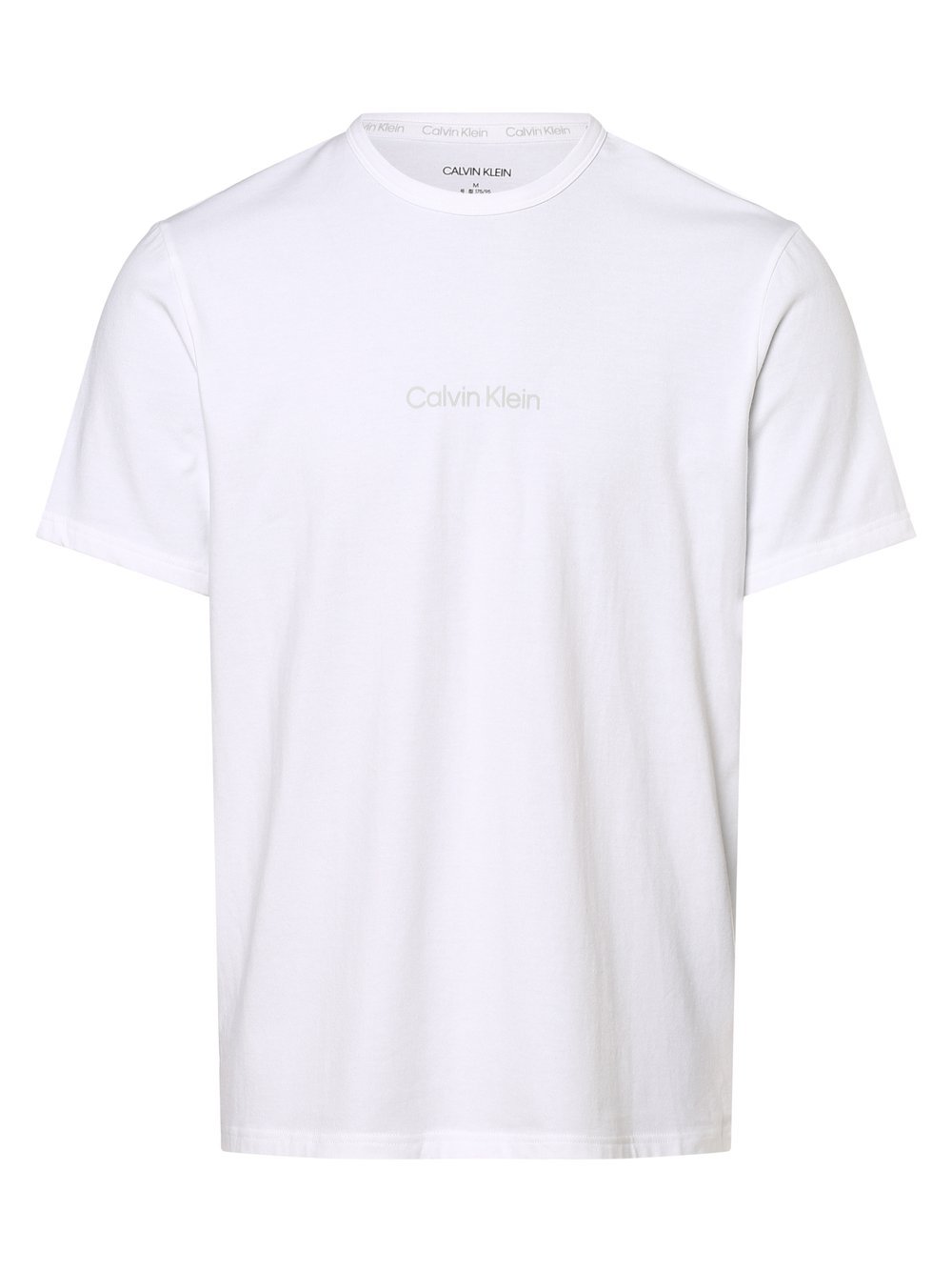 Calvin Klein - Męska koszulka od piżamy, biały