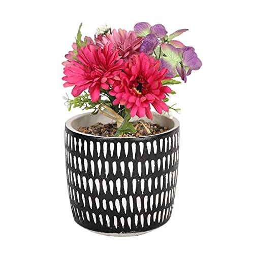 Sleepdown Halo sztuczne kwiaty kwiatowe znak robienia doniczka do domu biura łazienki dekoracja wnętrz estetyka