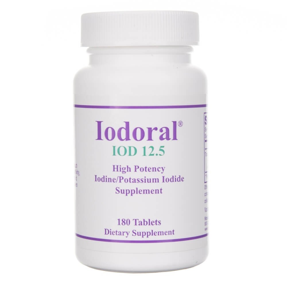 Optimox Optimox Iodoral 12,5 mg - 180 tabletek IOD180NV