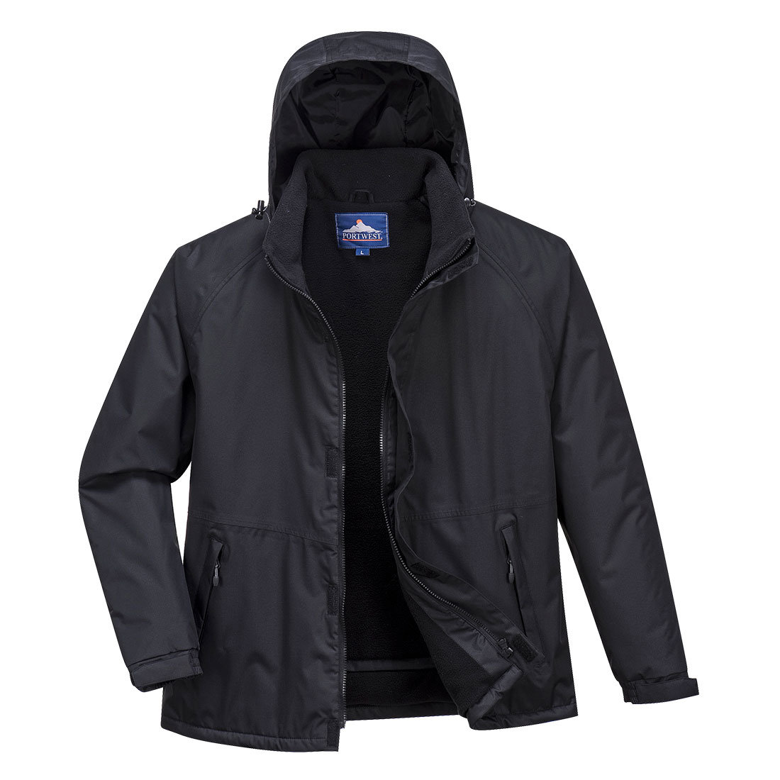 Kurtka ocieplana Limax PORTWEST [S505] Czarny 2XL
