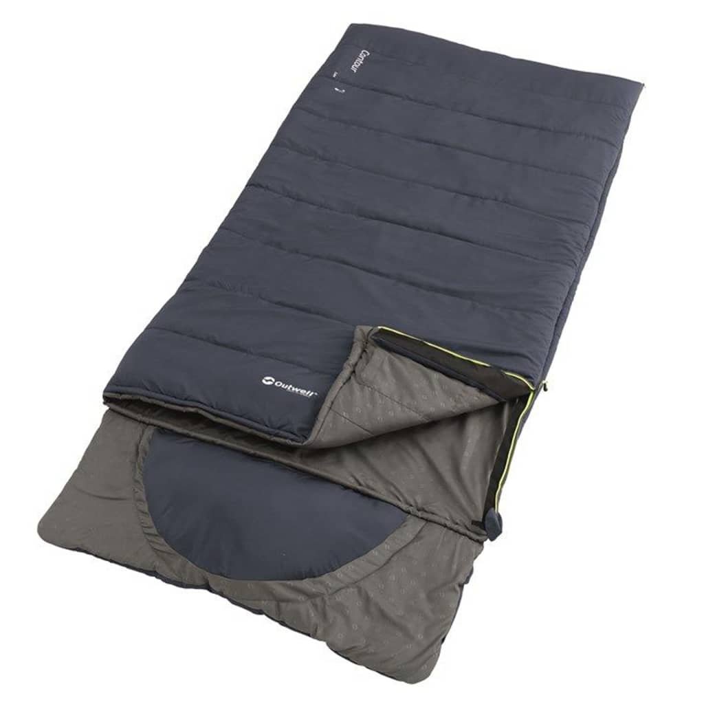 OUTWELL Contour Lux Sleeping Bag, deep blue Right Zipper 2021