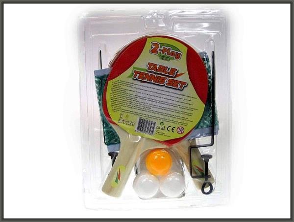 Hipo Zestaw do ping-ponga z siatką 3 piłeczki
