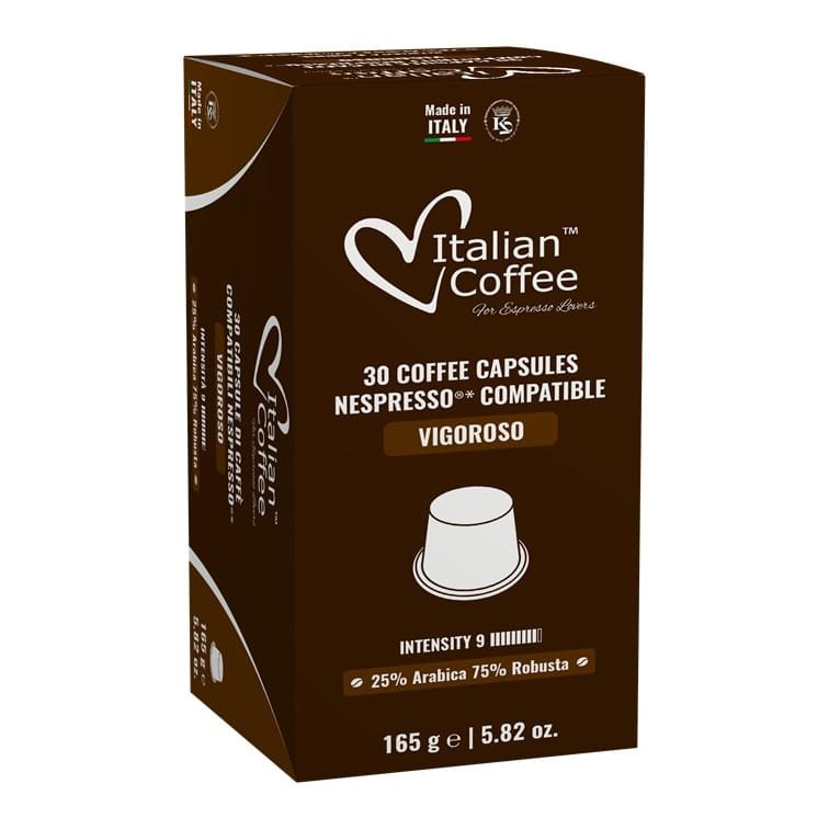 Italian Coffee La Boutique del Caff Srl Vigoroso kapsułki do Nespresso - 30 kapsułek