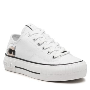 Trampki KARL LAGERFELD - KL60410N White Canvas