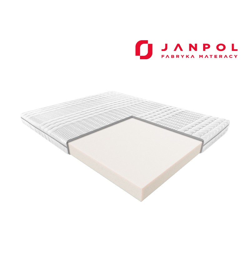 JANPOL HERMES – materac piankowy, Rozmiar - 90x190, Pokrowiec - Smart WYPRZEDAŻ, WYSYŁKA GRATIS, 603-671-572