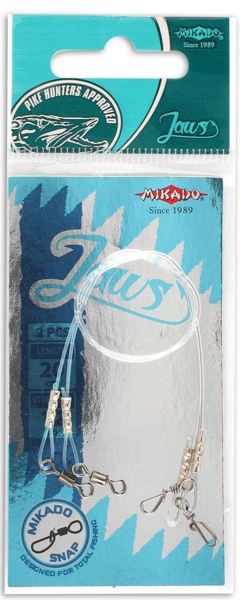 Przypon fluorocarbon Jaws Mikado