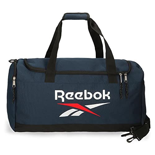 Reebok Boston Torba podróżna, Niebieski, 55x28,5x21 cm, Poliester, 32,92l, niebieski, Bolsa de Viaje, torba podróżna