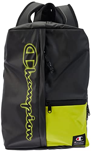 Champion Lifestyle Bags - 802359 Plecak Unisex - Dorosły, Czarny/Żółty Siarka (Kk001), Taglia unica, Casual
