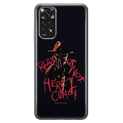 ERT GROUP etui na telefon Xiaomi REDMI 10, case oryginalny i oficjalnie licencjonowany przez Horror, wzór Nightmare of Elm Street 007, plecki z TPU