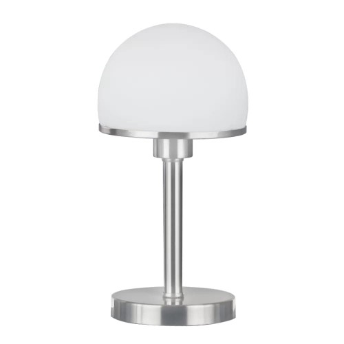 Joost II lampa stołowa 1-punktowa nikiel/biała 592300107