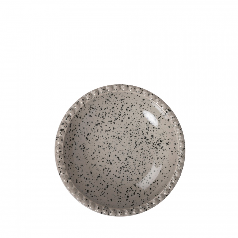 Głęboki talerz do serwowania, kamionka, śred. 26 x 6 cm, szary kod: SF-5018329 + Sprawdź na SuperWnetrze.pl