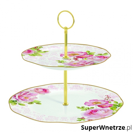 Patera dwupoziomowa 19/27 cm Nouva R2S Floral Damask kod: 355 FLDA