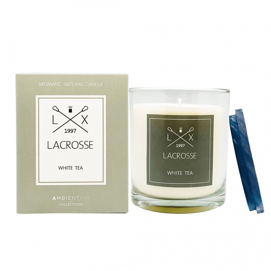 Świeca zapachowa white tea Lacrosse 60h kod: ZVV060THLC