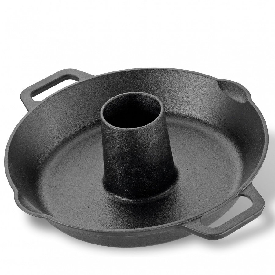 Stojak do kurczaka, śred. 28 x 9,5 cm, 0,1 l, żeliwo kod: KU-0306001028
