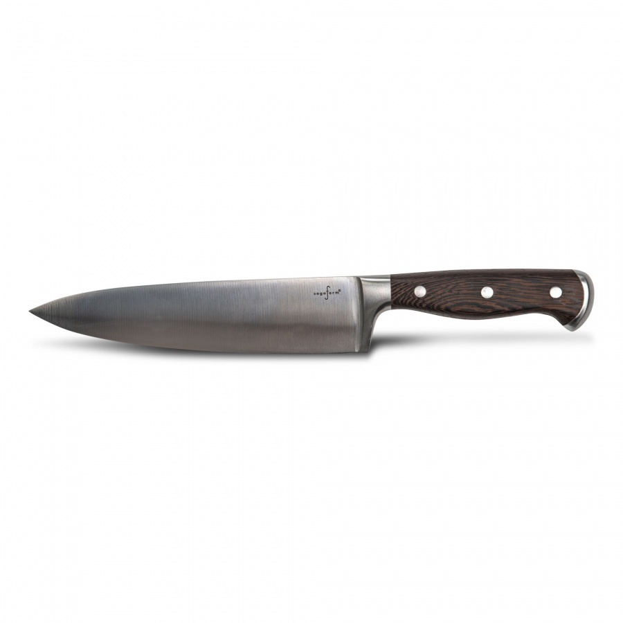Nóż szefa kuchni, 20 cm, stal nierdzewna/drewno wenge kod: SF-5018293