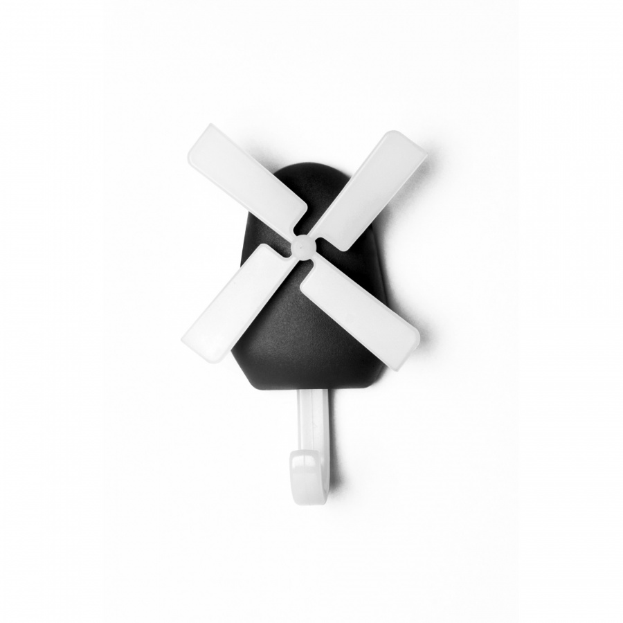 Wieszak windmill czarny kod: QL10213-BK