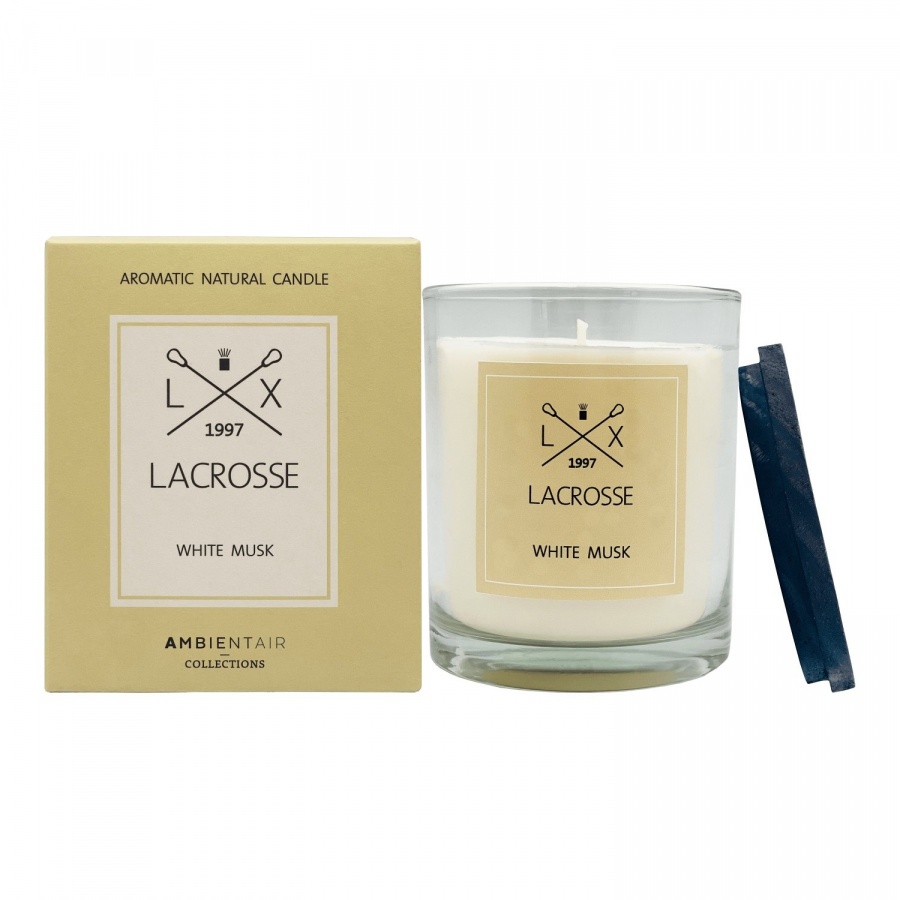 Świeca zapachowa white musk Lacrosse 60h kod: ZVV060MBLC